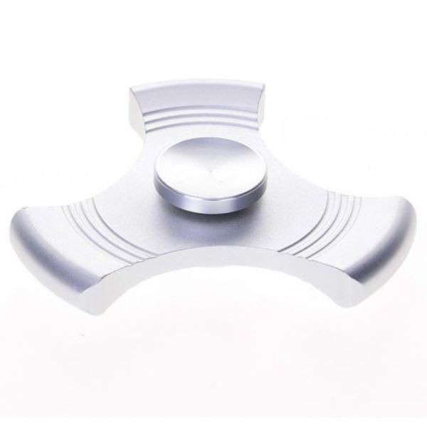 Fidget Spinner Jucarie Antistres De Metal Argintiu