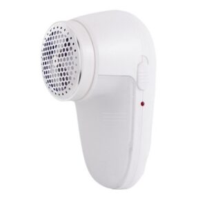Aparat Scame si Par Haine, Flippy, Electric, USB inclus, Periuta Curatare, pentru Diferite Tesaturi, 13 x 6.8 x 5.8 cm, Alb