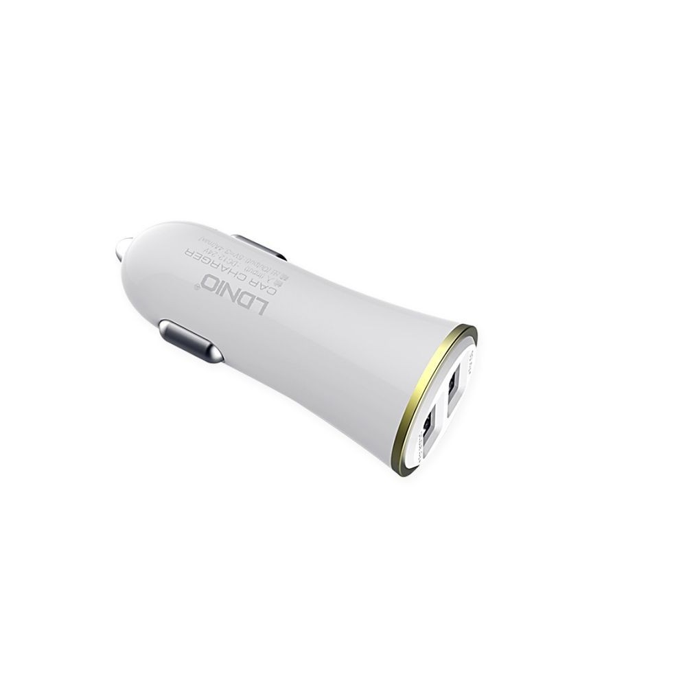 Incarcator auto 2USB 3.4A Negru + Cablu Lightning 1m Rosu Cod Produs 08079 - imagine 2