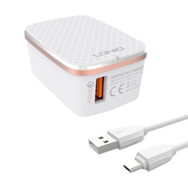 Incarcator Lightning Fast Charging 2,4 A Alb 1 m Cod Produs 08079 - imagine 2