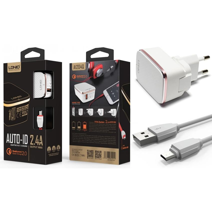 Incarcator Lightning Fast Charging 2,4 A Alb 1 m Cod Produs 08079 - imagine 4