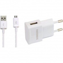 Incarcator Retea Micro USB Samsung Adaptor ETA0U81EWE Cablu ECB-DU4AWE 1 m Bulk Alb - imagine 3