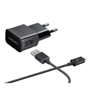 Incarcator Retea Micro USB Samsung ETA-U90EBEGSTD 1,5 m Bulk Negru