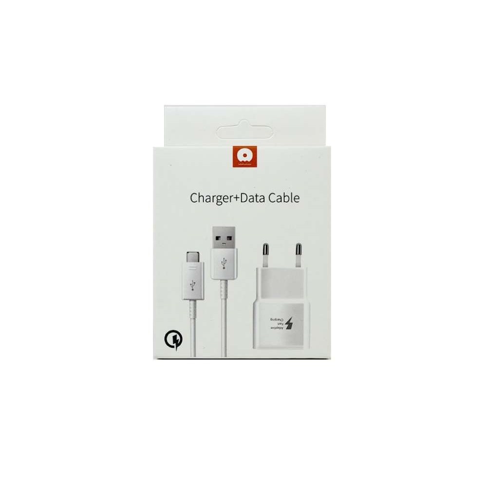 Incarcator Retea Quick Charge 2.0 Cablu Micro-USB WUW-T19 Flippy Blister, Alb - imagine 2