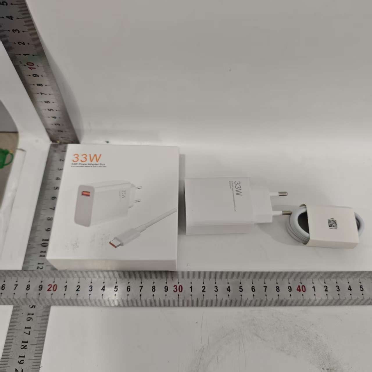 Incarcator Retea Super Charge pentru Telefon, Flippy, 33W Standard UE, Port USB-B cu Cablu TYPE-C de 1m Inclus, Alb - imagine 3