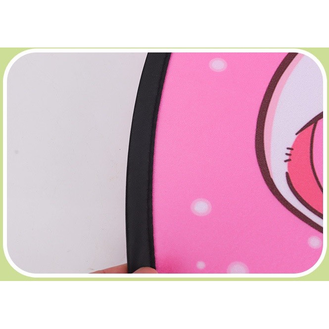 Joc Darts Flippy pentru Copii, Placa Pliabila 70 cm, 8 Mingii Velcro/Scai Simple, 2 Mingii Luminoase, Model Acadele, Roz - imagine 2