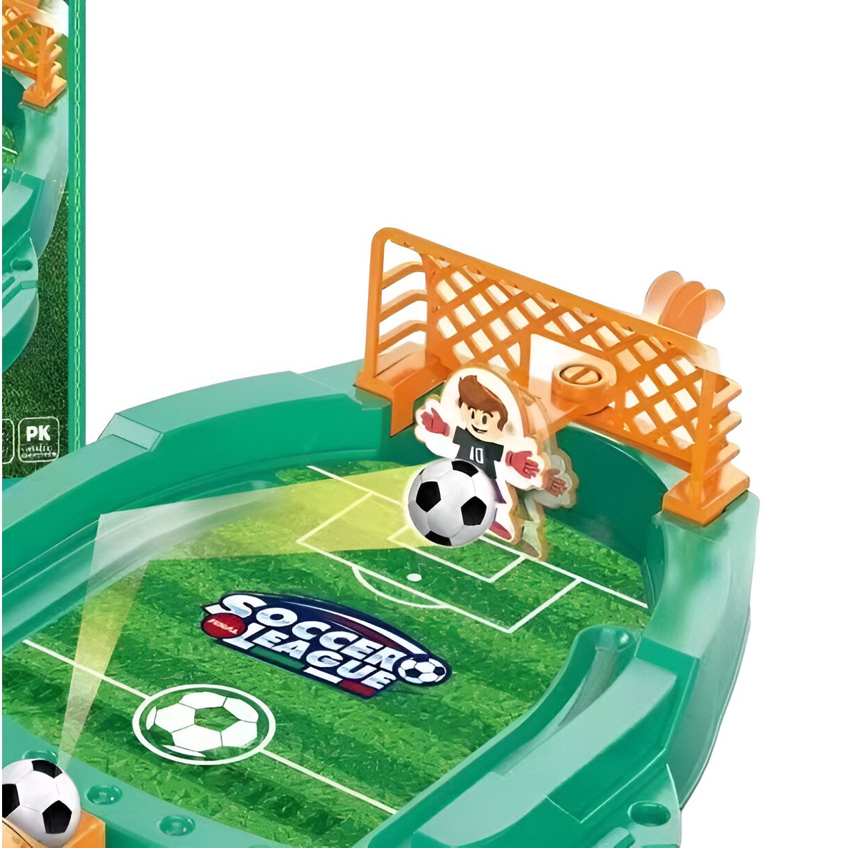 Joc de Masa Mini Fotbal Interactiv pentru Copii, Flippy, Board Game, Mingi si Figurine Incluse, 30x19.5x6.8 cm, Multicolor - imagine 2