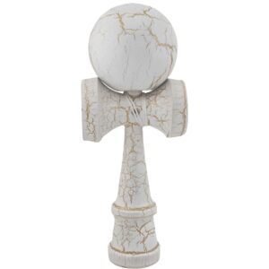 Kendama X Originala, Profesionala, Flippy, Kendama Cracked, din Lemn, 18 cm, Crack Diverse