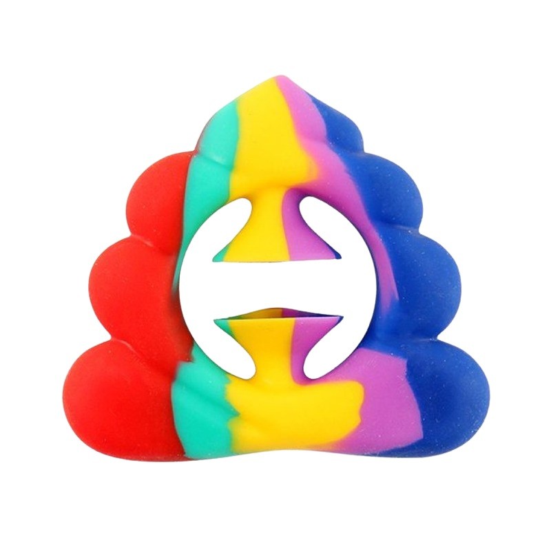 Jucarie Senzoriala Antistres cu Ventuza de Decompresie, Antrenare Antebrat, 3 ani, Model 4, Multicolor - imagine 3