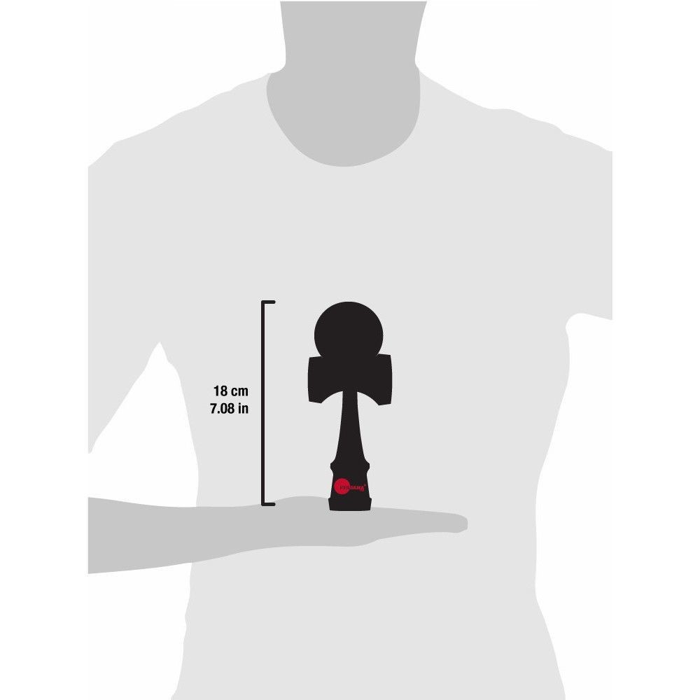 Kendama USA Kaizen Translucid KZN403 Verde - imagine 3