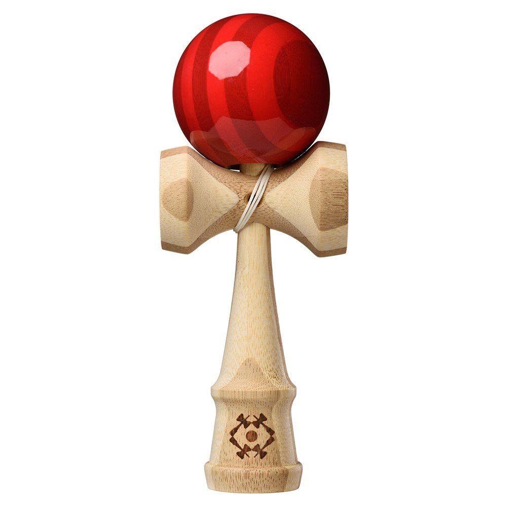Kendama USA Tribute Bambus TRB564 Rosu