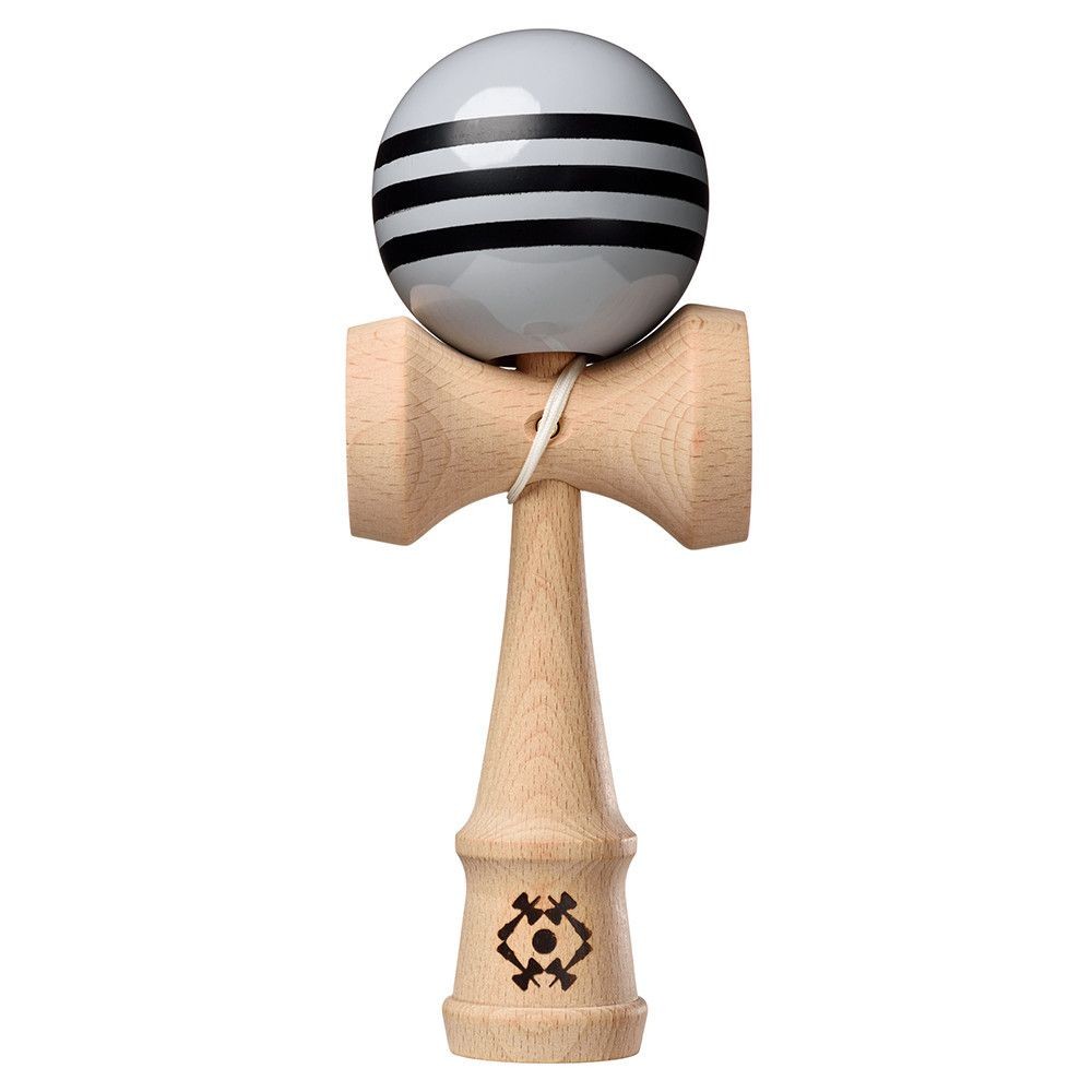 Kendama USA Tribute TRB306 Triple Stripe Gri Negru