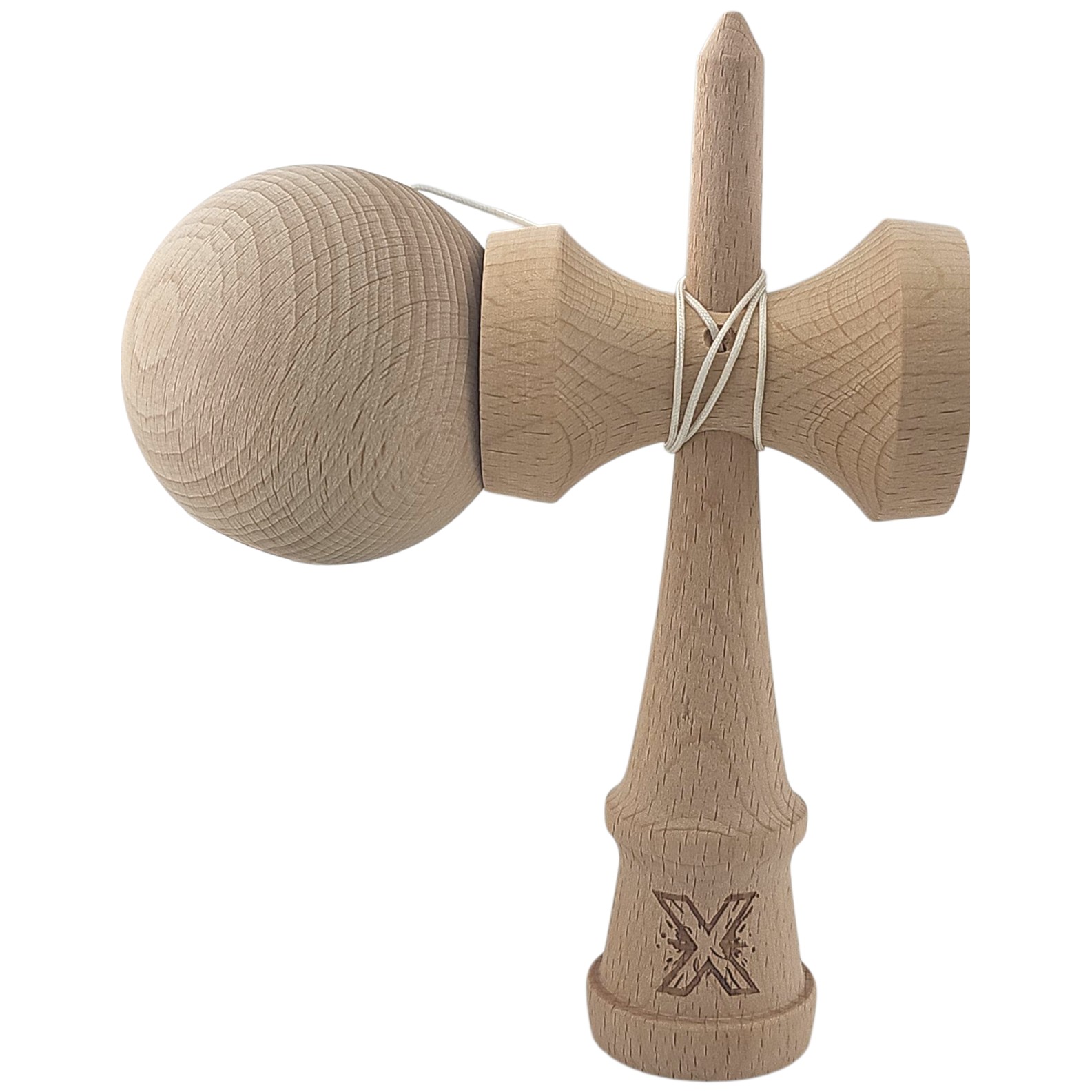 Kendama X Originală, Profesională, Flippy, 18 cm, Lemn - imagine 2