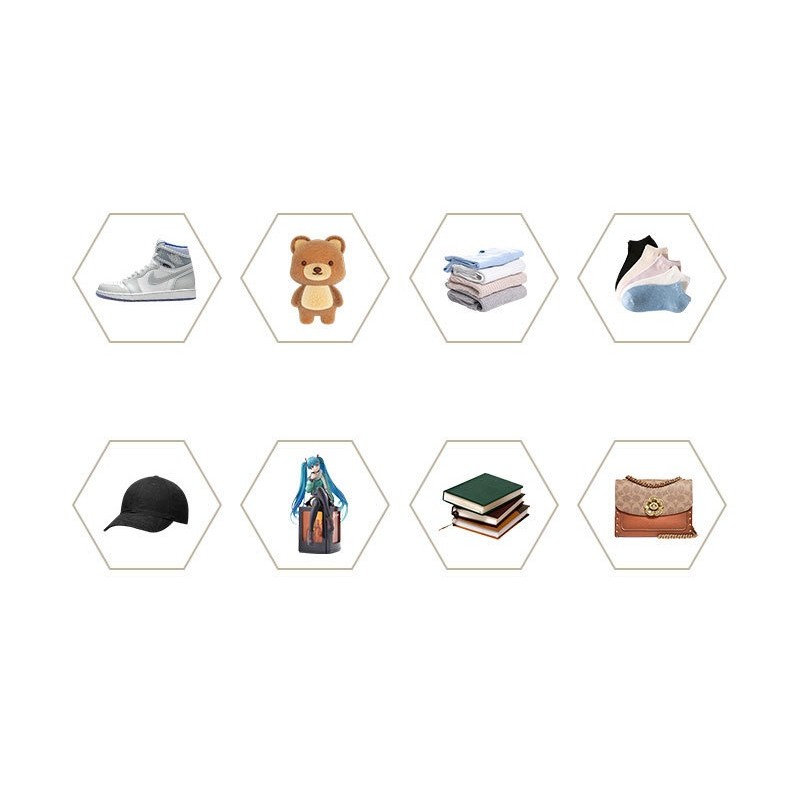 Organizator de Pantofi, Flippy, din PP+ABS, Usa Frontala Magnetica, Rezistenta la Praf, Anti-Oxidare, Utilizare Multipla, 36 x 28 x 21 cm, Transparent - imagine 4