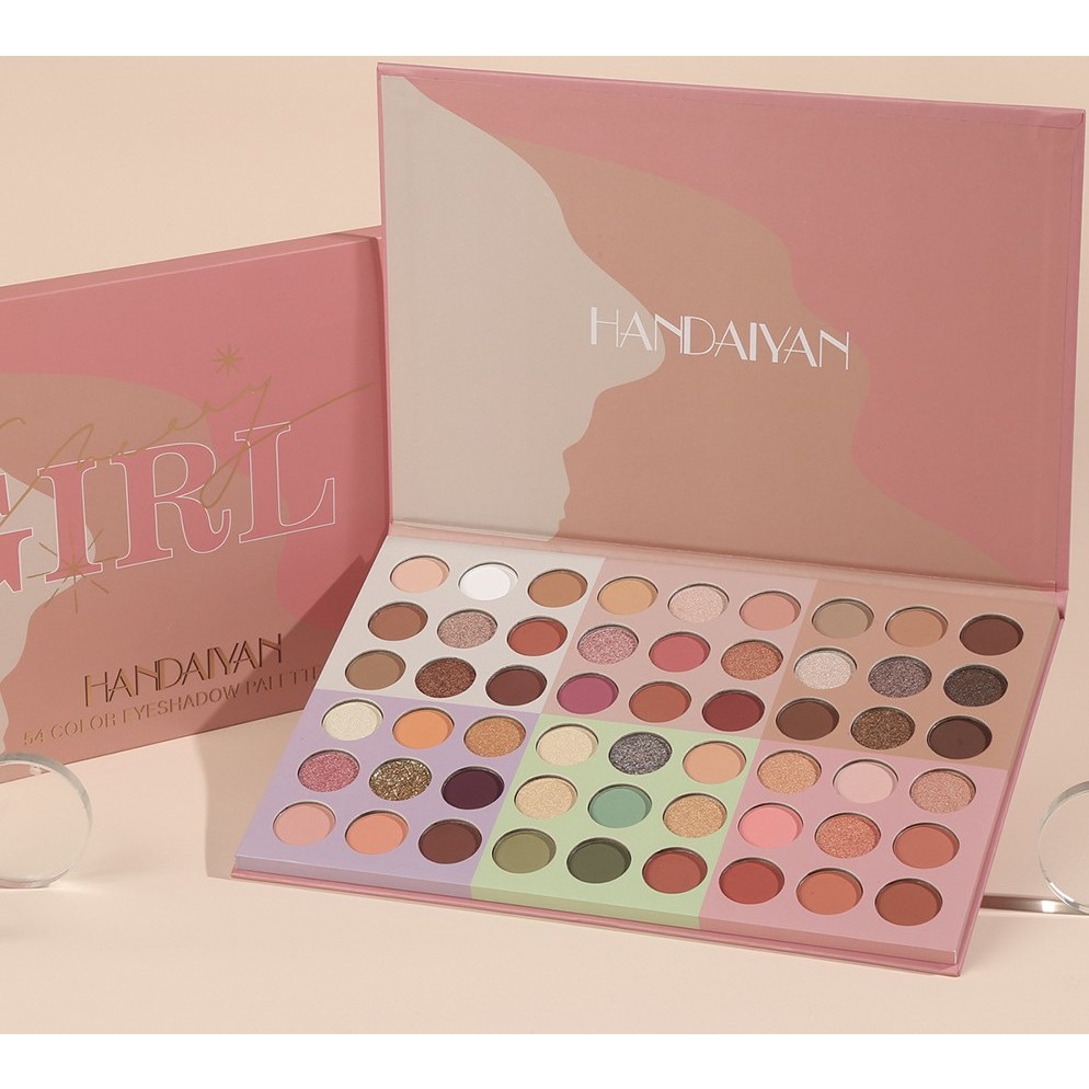 Trusa de machiaj, paleta de farduri cu 54 de culori pigmentate, Flippy - imagine 3