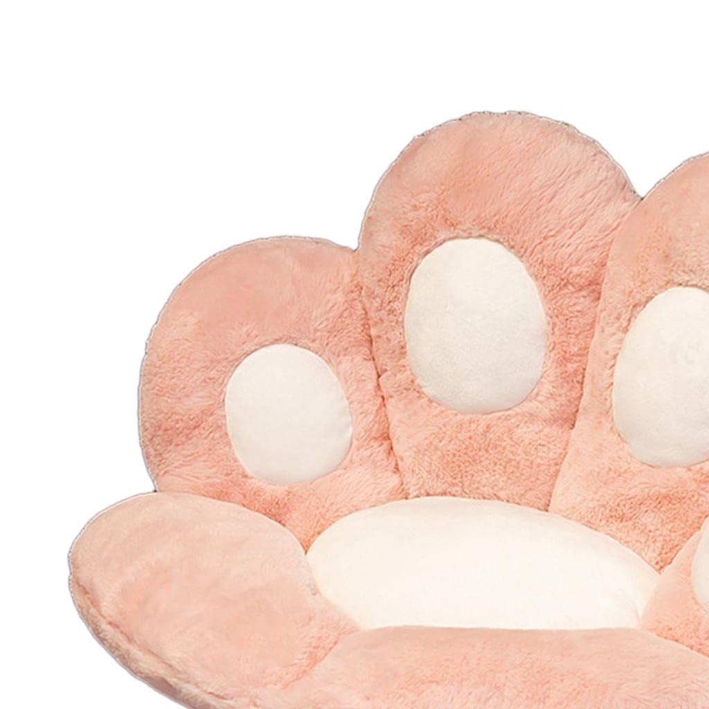 Perna Decorativa, Flippy, Model Laba de Pisica, din Plus, pentru Scaun/Canapea/Podea, 80 x 70 cm, Roz - imagine 2