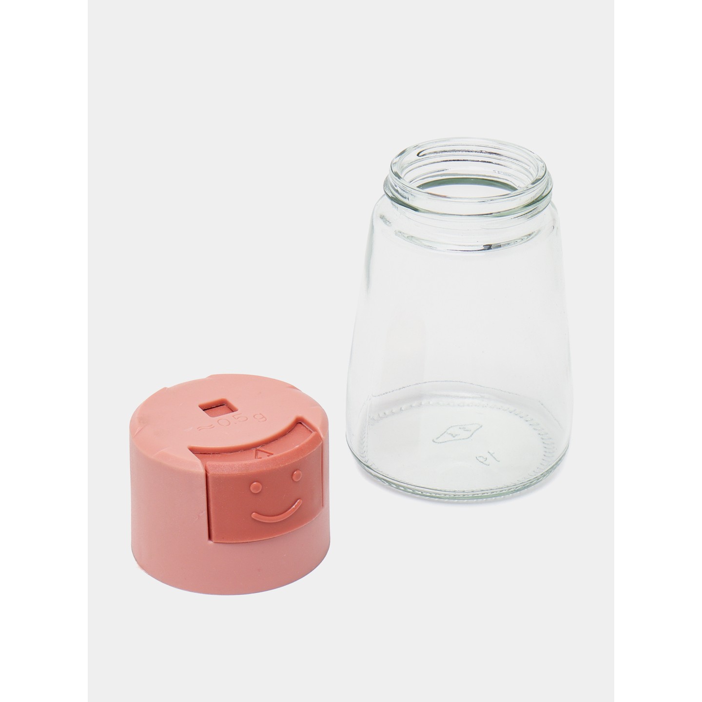 Dozator Condimente, Flippy, din Stilca, 180 ml, Rezistenta la Umidiate, 11.3 x 6.4 cm, Masura 5g, Roz - imagine 4