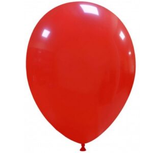 Set 12 Baloane, Flippy, din Latex Standard, 30 cm, Rosu