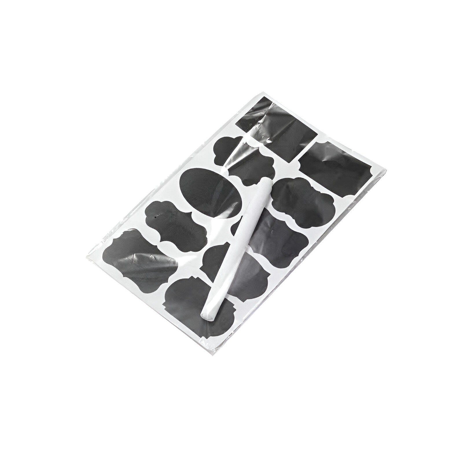 Set Cutii de Depozitare a Alimentelor, Flippy, 7 Recipiente, 10 Etichete Reutilizabile, 4 Linguri, pentru Bucatarie, Spatula, Etansare, Fara BPA, Transparente, Capac Negru - imagine 3