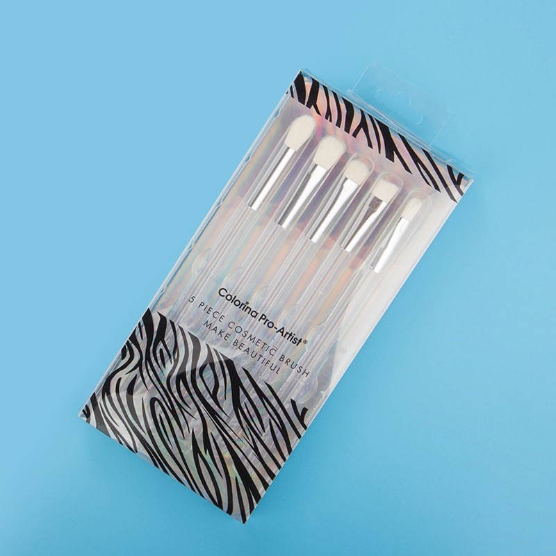 SET 5 PENSULE DE MACHIAJ TRANSPARENT, FLIPPY - imagine 3