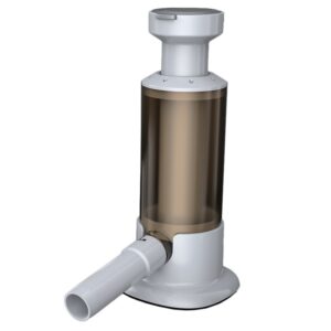 Aparat de Umplut Carnati, Flippy, Manual Rezistent, Usor de Folosit si Depozitat, Durabil, Calitativ, 4 Tuburi/Marimi Incluse, 26.3 x 11 x 11 cm, Transparent Maro