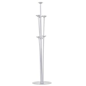 Suport pentru Baloane, Flippy, cu Trei Straturi, pentru 7 Baloane, 70 cm, Transparent