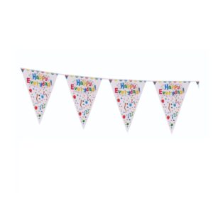 Banner Happy Birthday, Flippy, Stegulete, 33 x 24 cm, Model Happy Everyday, Multicolor