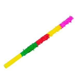 Bat pentru Pinata, Flippy, din Carton Rezistent decorat cu Hartie Creponata, Lunigime de 59 cm, Multicolor