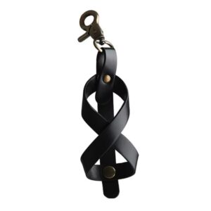 Husa pentru Kendama, Flippy, Husa de Depozitare pentru Kendama, din Piele Ecologica, Catarama cu Agatare pentru Transportare, Model Breloc 8, 12 x 6
