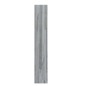 Set 36 Placi Autoadezive pentru Pardoseala, Flippy, din PVC, Impermeabil, Ignifug, Usor de Curatat, Dimensiune Placa 91.44 x 15.24 cm, Grosime 1.5 mm, Acoperire 5 m2, Model 4, Gri
