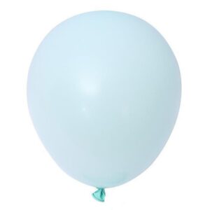 Set 12 Baloane, Flippy, din Latex Macaroon, 30 cm, Albastru