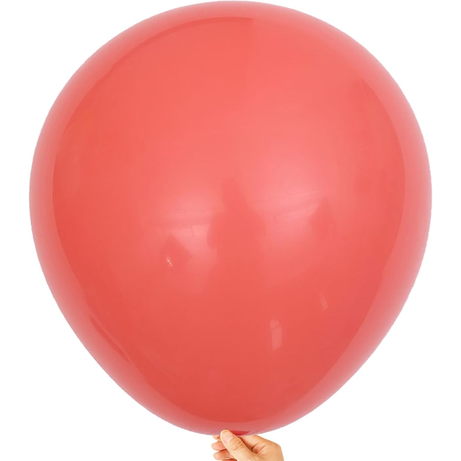 Set 12 Baloane, Flippy, din Latex Macaroon, 30 cm, Rosu - imagine 4