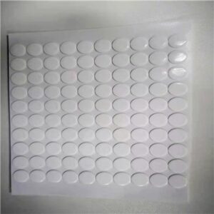 Set de 100 Autocolante pentru Baloane, Pentru fixarea baloanelor pe tavan, Transparente, diametru 20mm, grosime 2mm